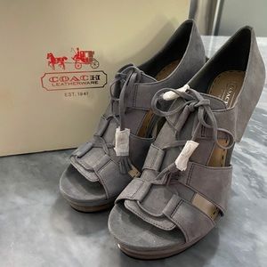 BRAND NEW COACH HEELS